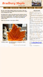 Mobile Screenshot of bradburymaple.com